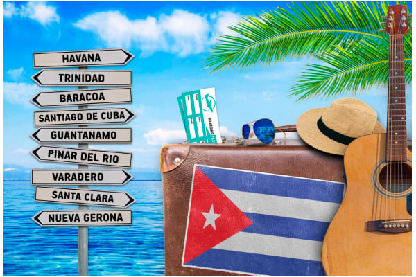 Distintos lugares de Cuba